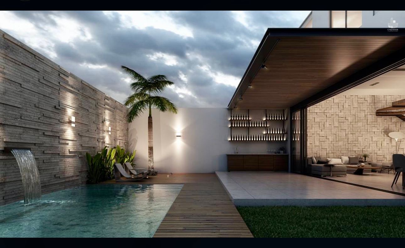 Residencia atardecer